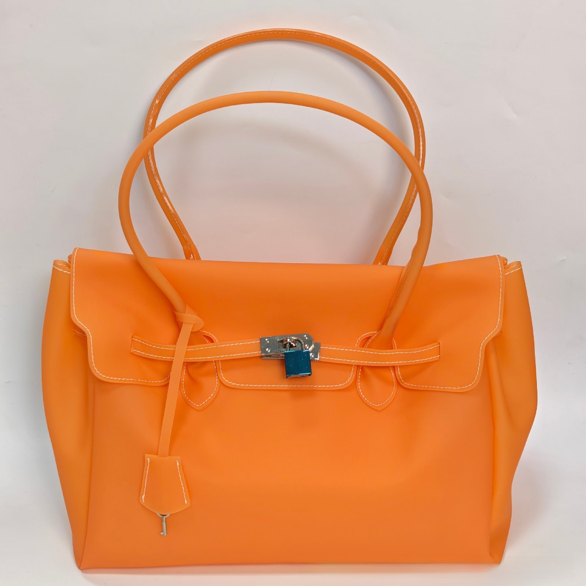 Jelly Tote Bag with Shoulder Strap
