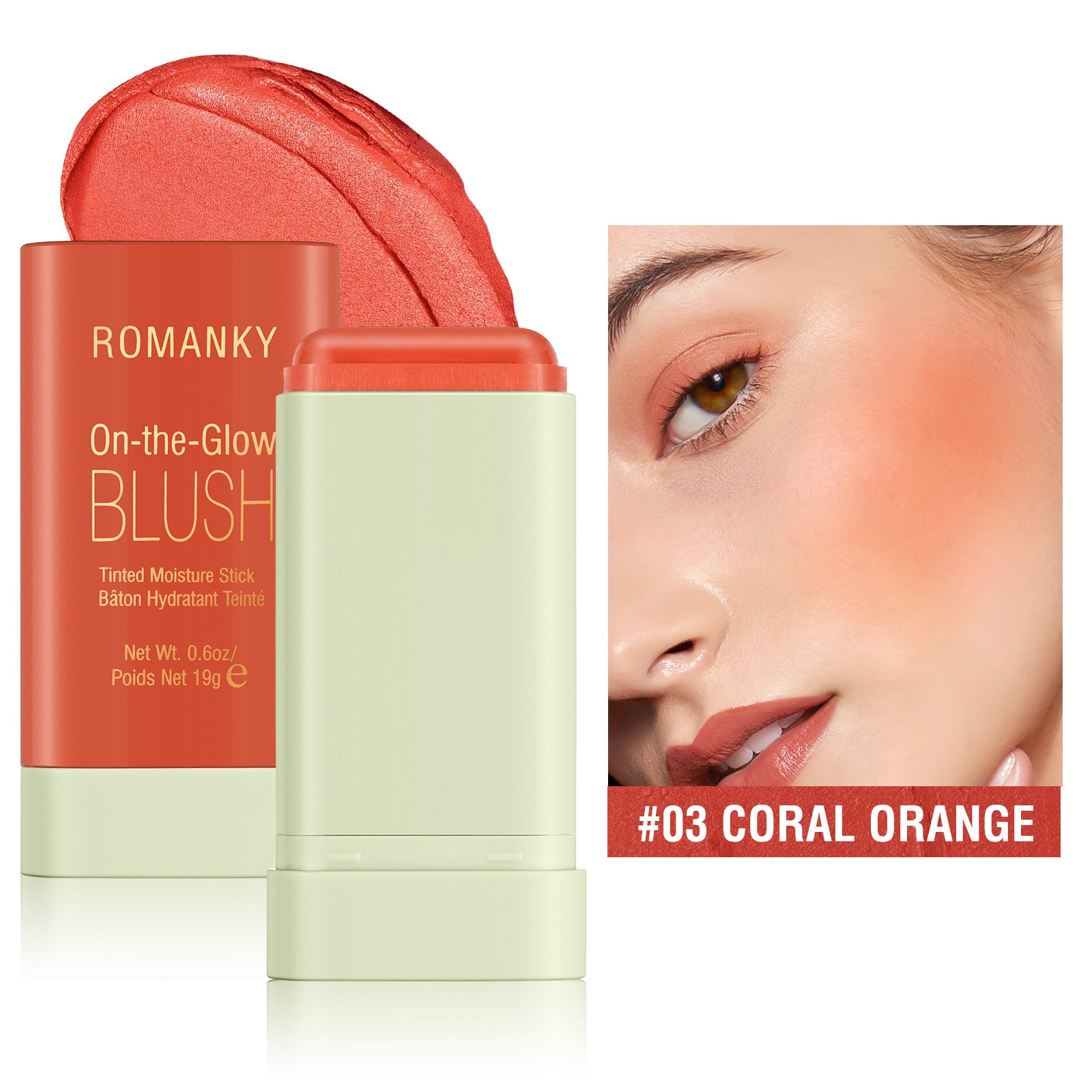 Matte Multifunctional Blush and Lip Balm Stick