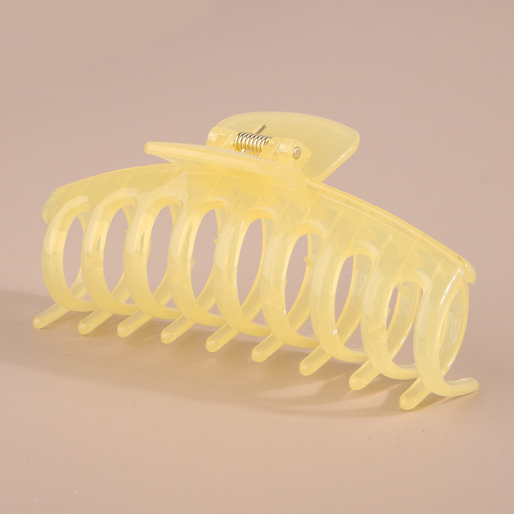 Rectangular Hair Grip Clips Frosted Finish