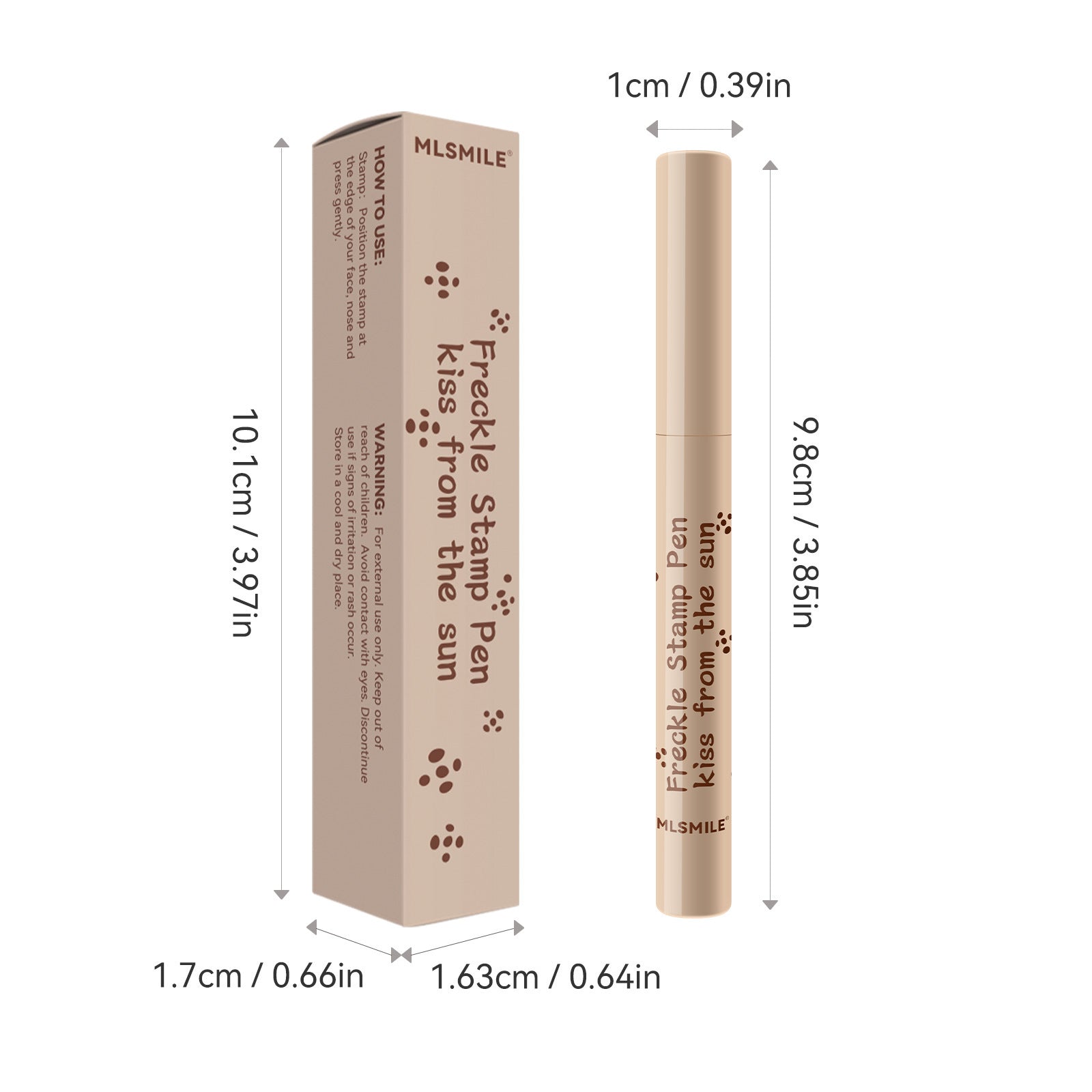 Natural Realistic Freckle Makeup Pen