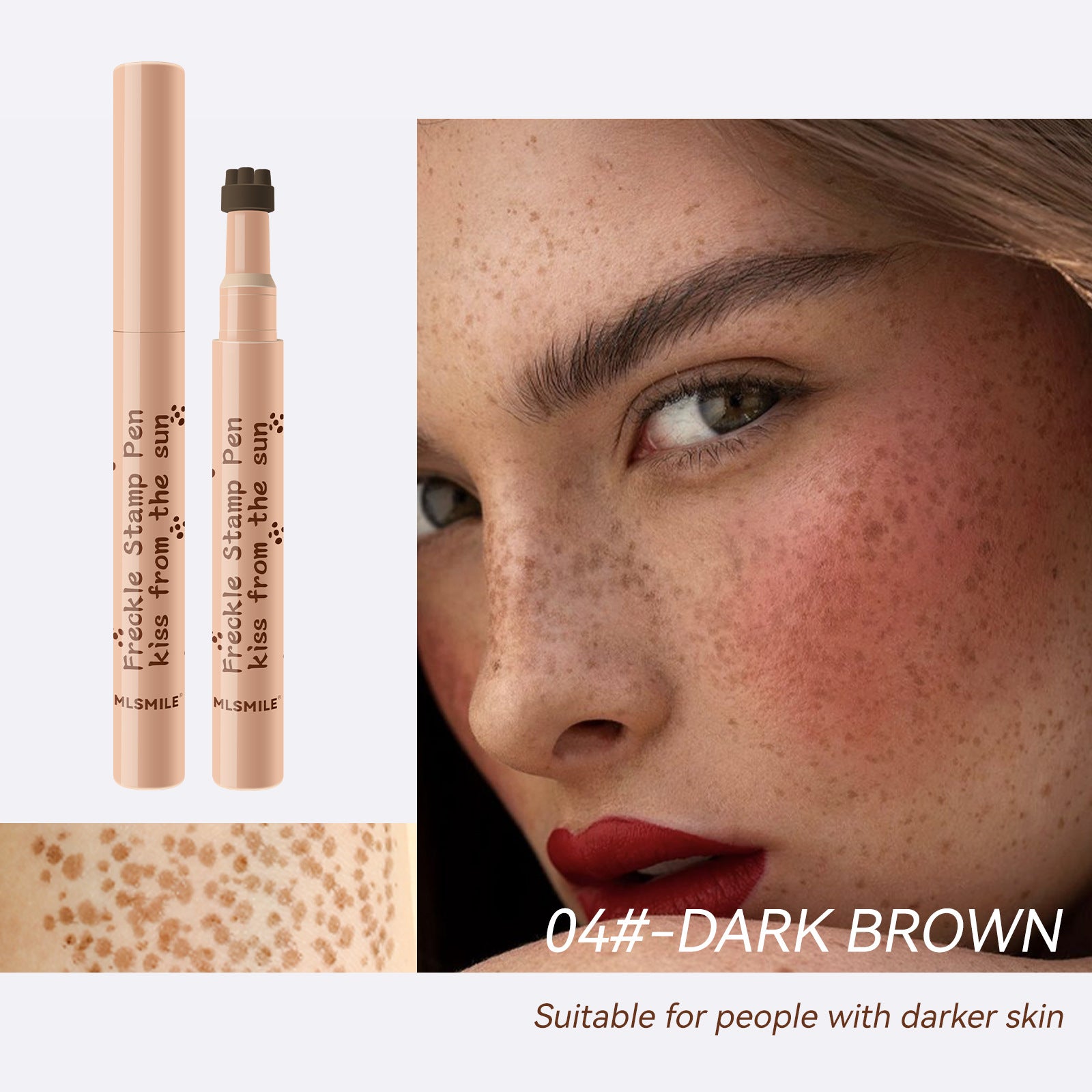 Natural Realistic Freckle Makeup Pen
