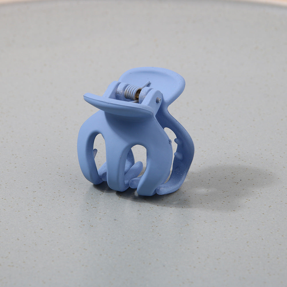 Rectangular Hair Grip Clips Frosted Finish