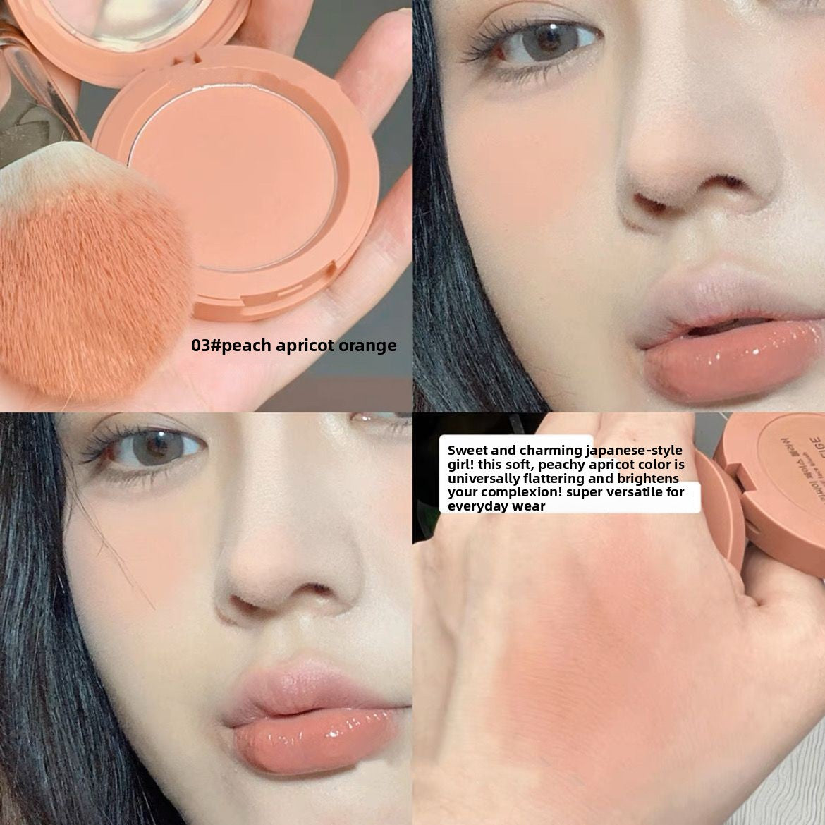 Cream Powder Blush Matte Finish