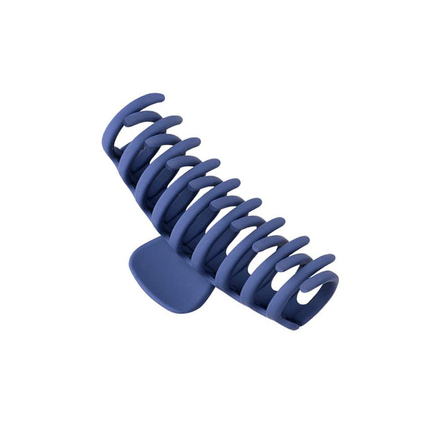 Rectangular Hair Grip Clips Frosted Finish