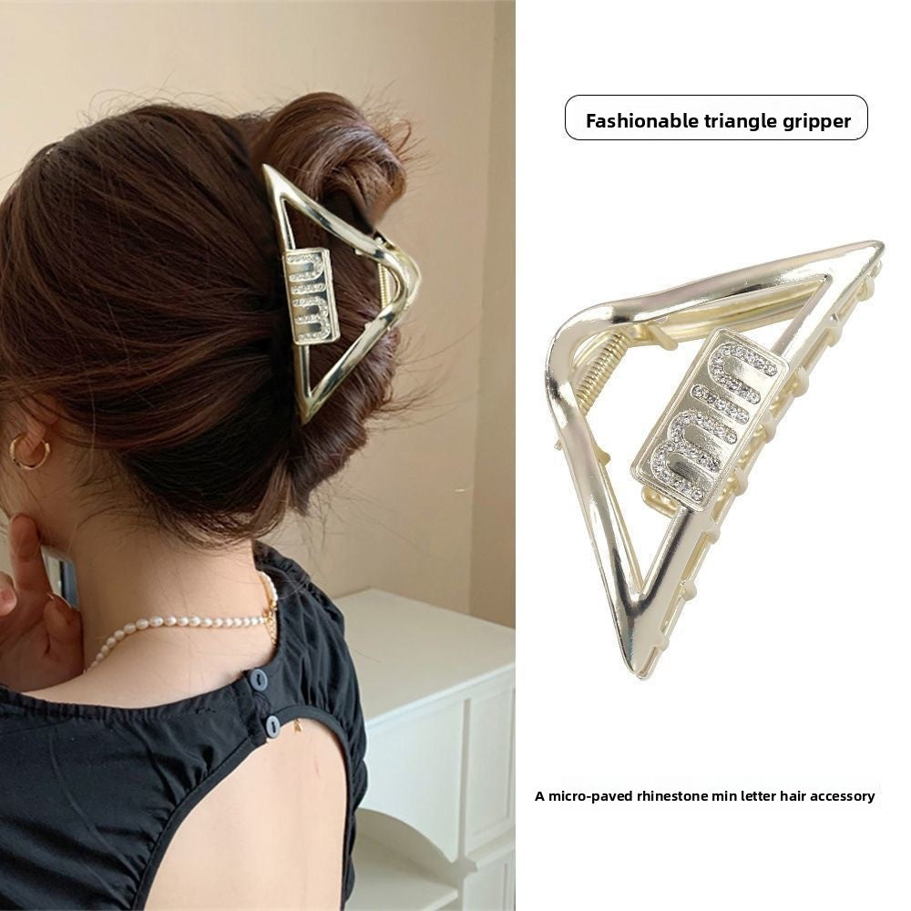 Metal Butterfly Hair Clips with Pearl Accents