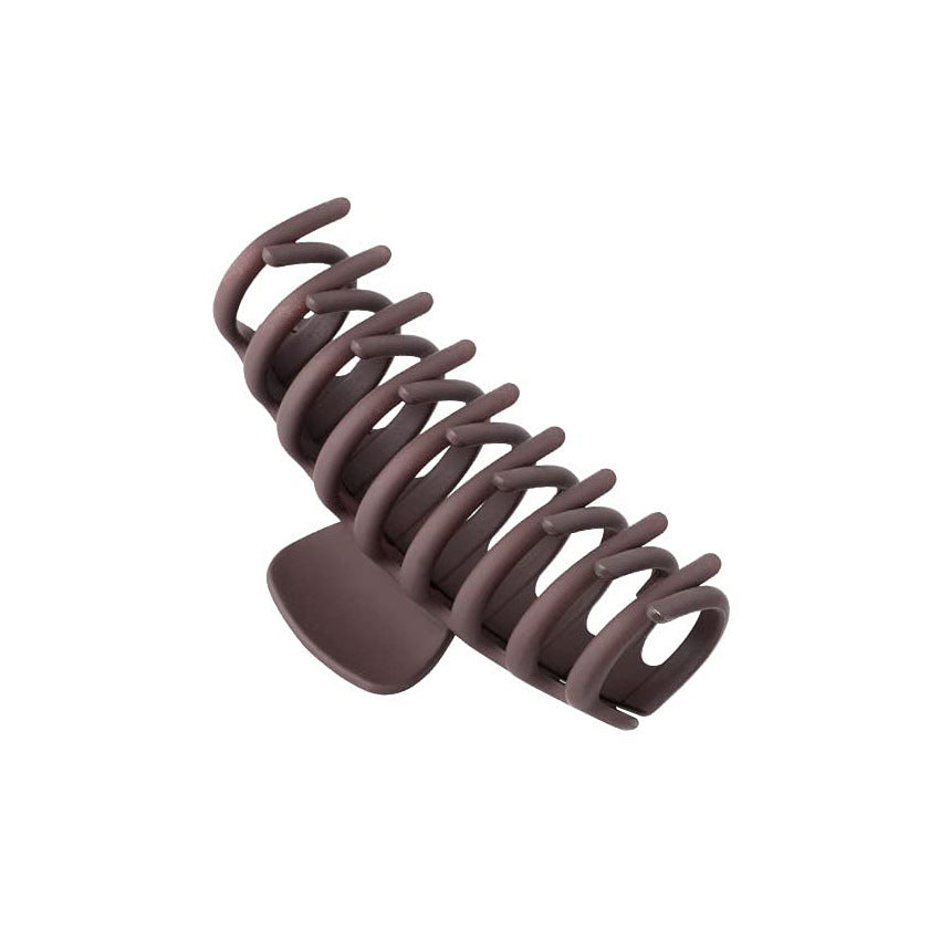 Rectangular Hair Grip Clips Frosted Finish