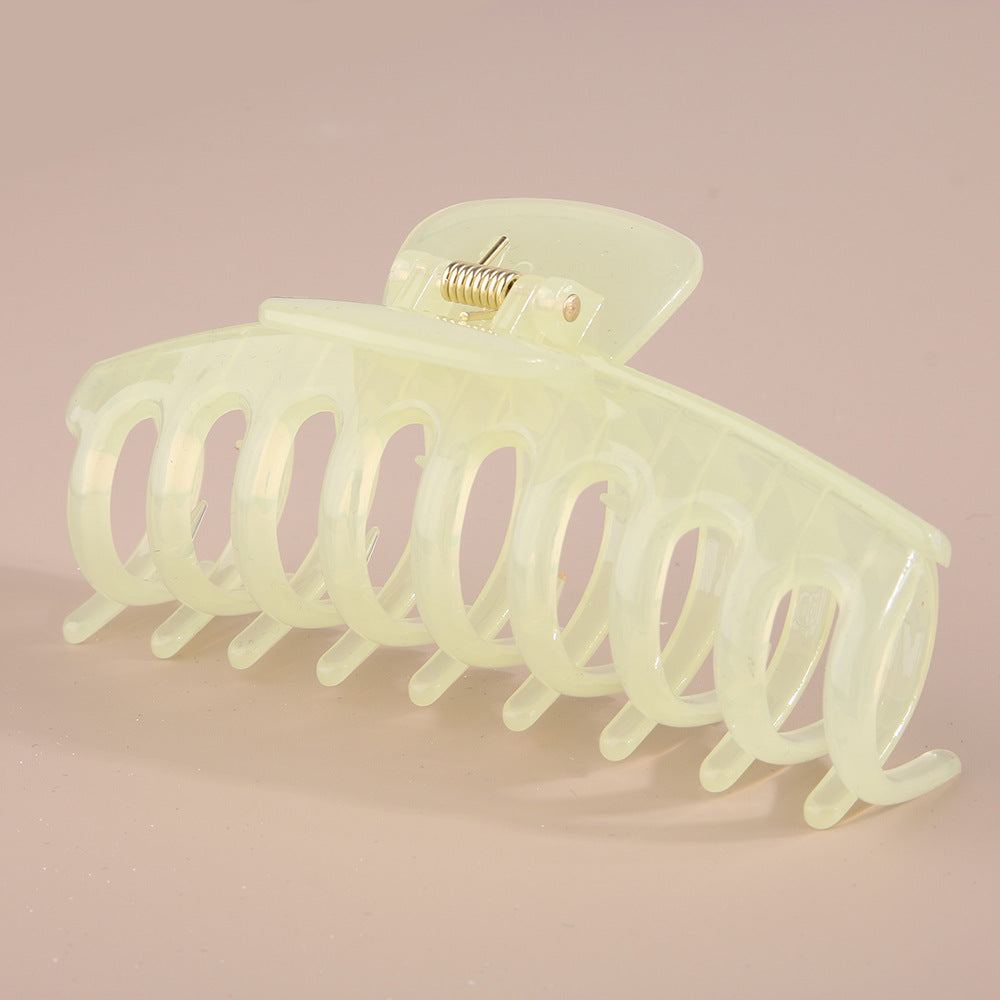 Rectangular Hair Grip Clips Frosted Finish