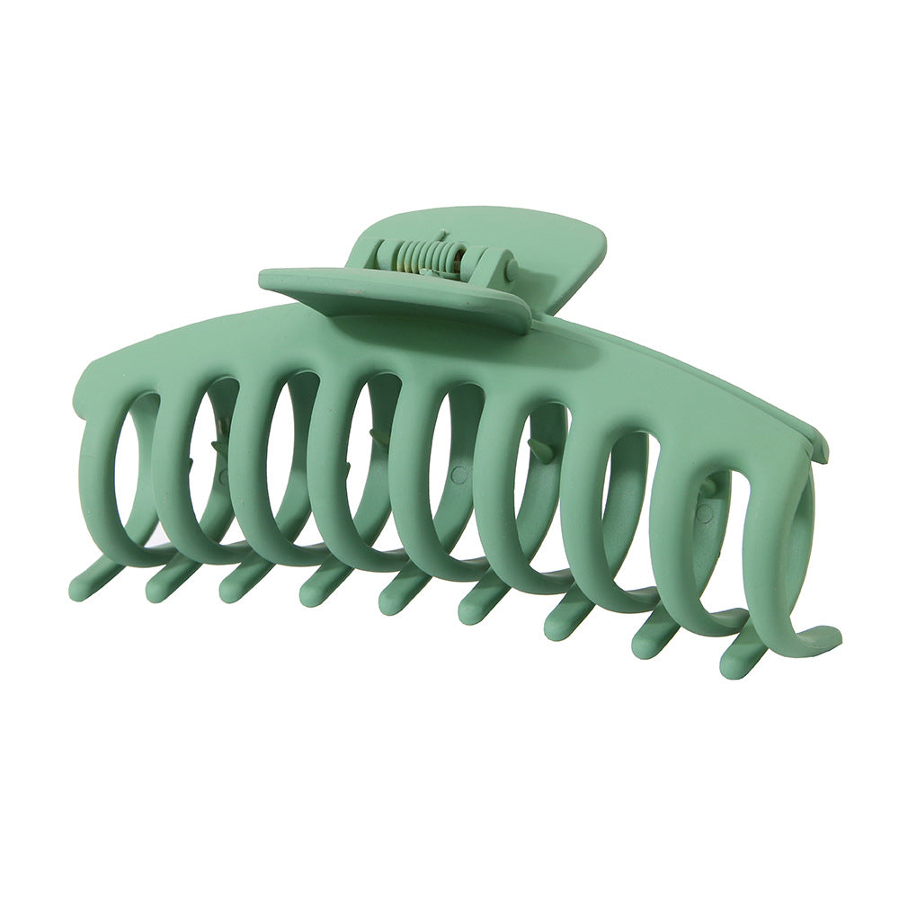 Rectangular Hair Grip Clips Frosted Finish