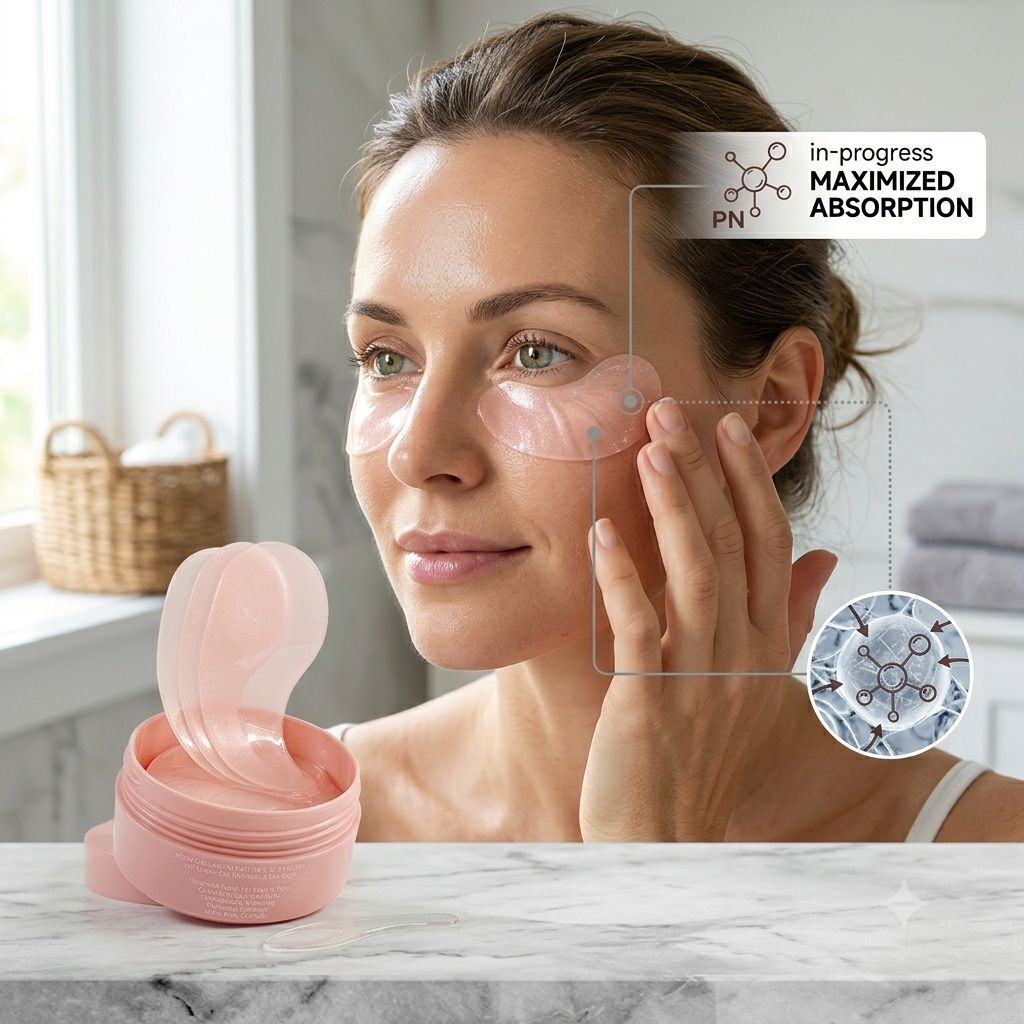 Collagen Peptide Eye Care Patches Smile Lines Eye Mask