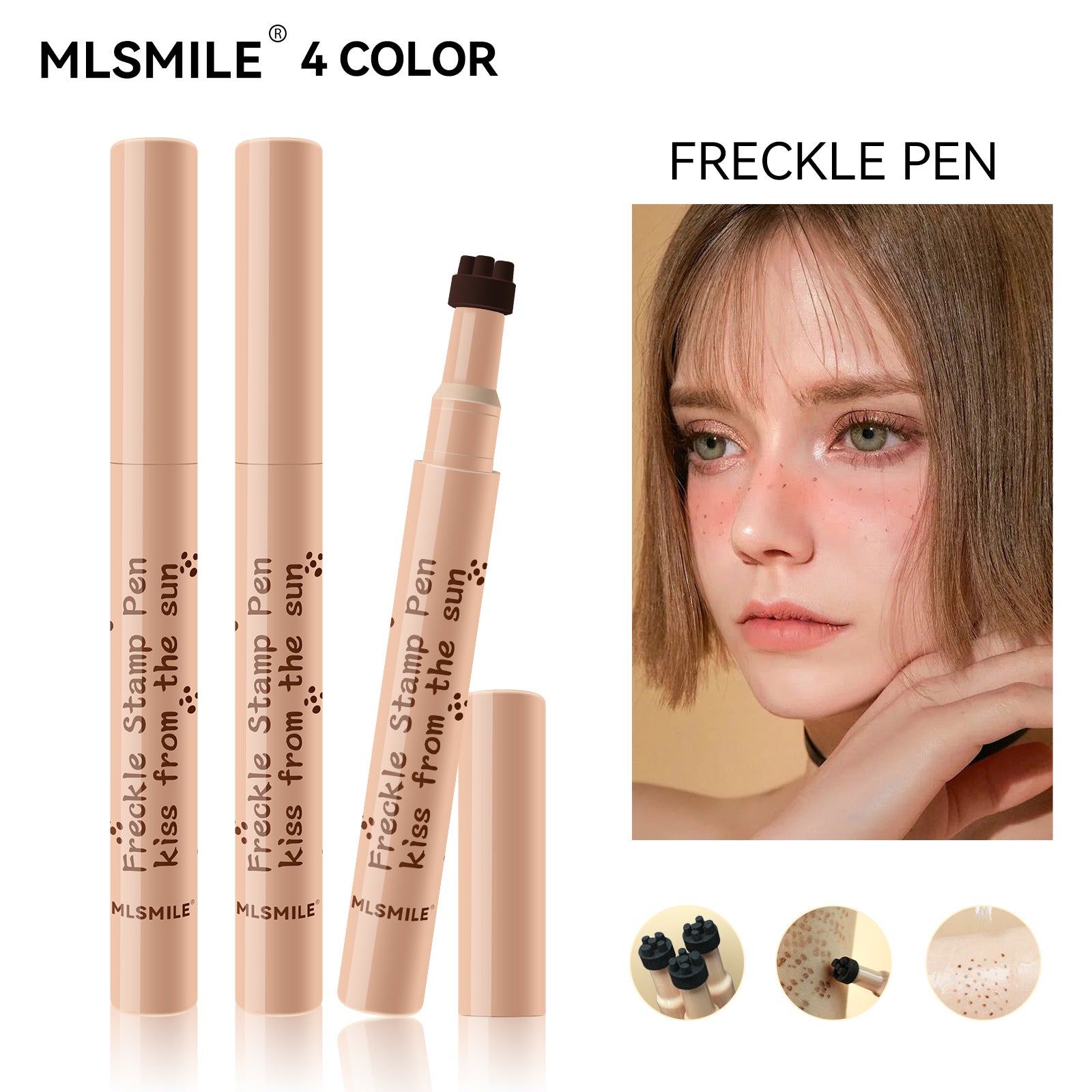 Natural Realistic Freckle Makeup Pen