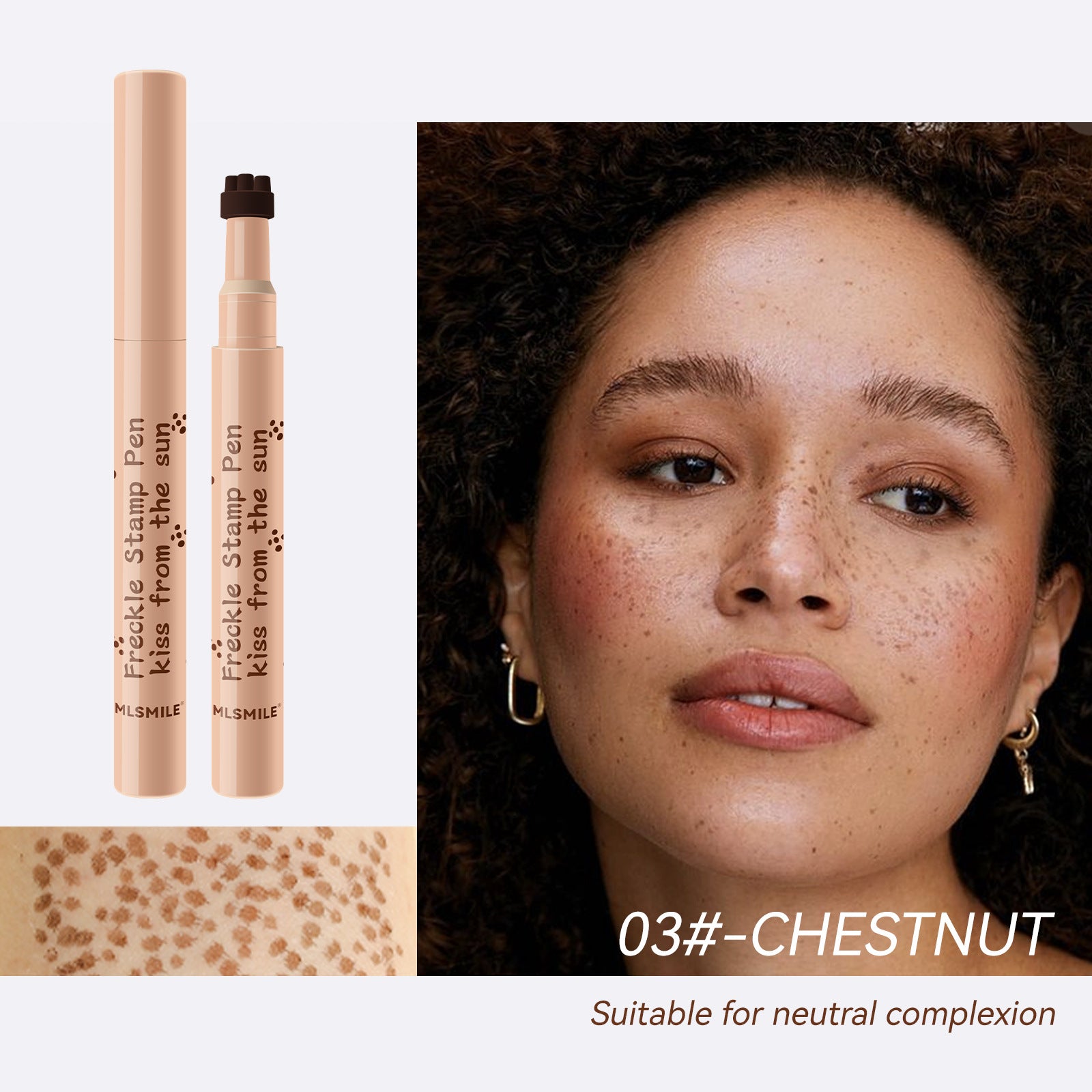 Natural Realistic Freckle Makeup Pen