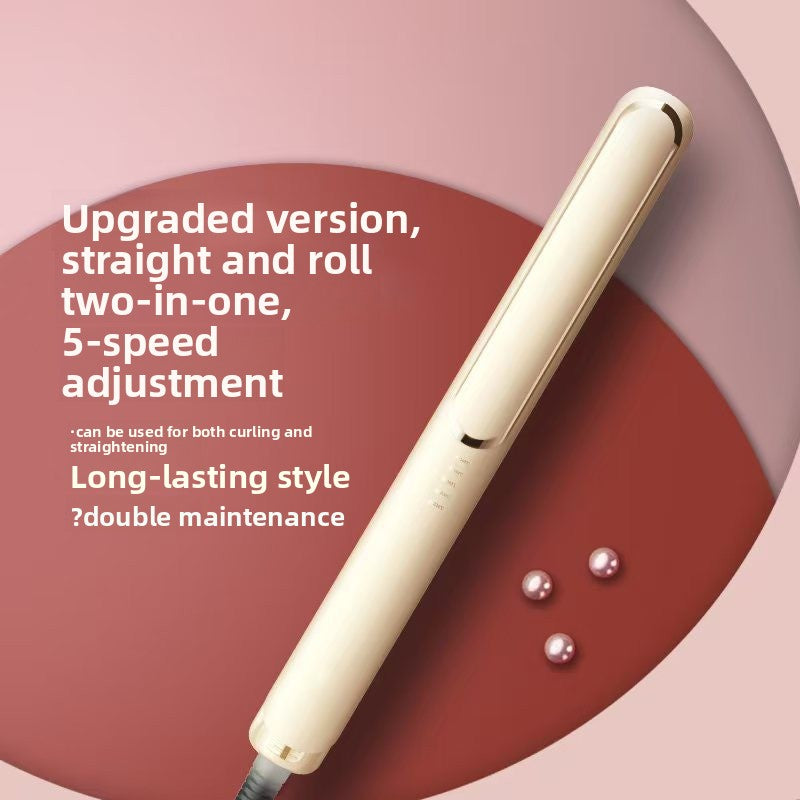 Adjustable Temperature Hair Straightener and Curler