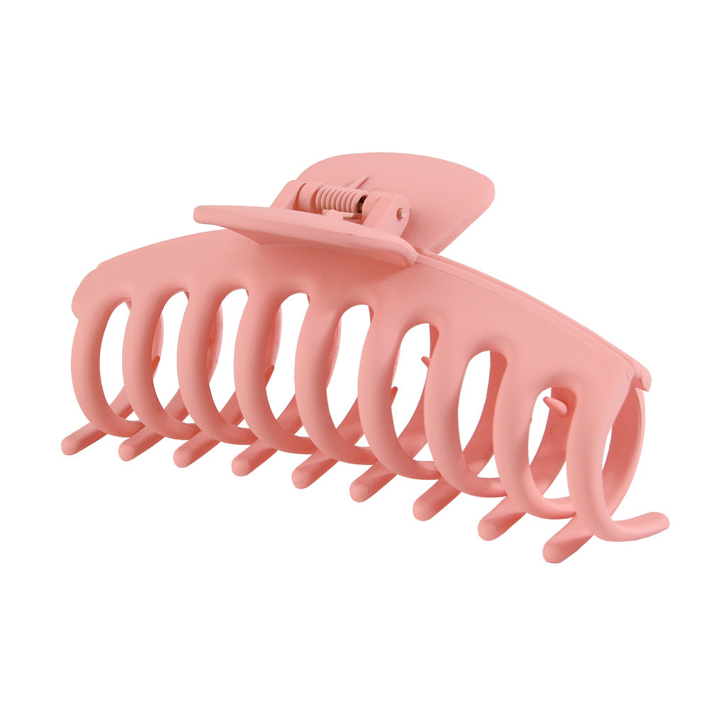 Rectangular Hair Grip Clips Frosted Finish