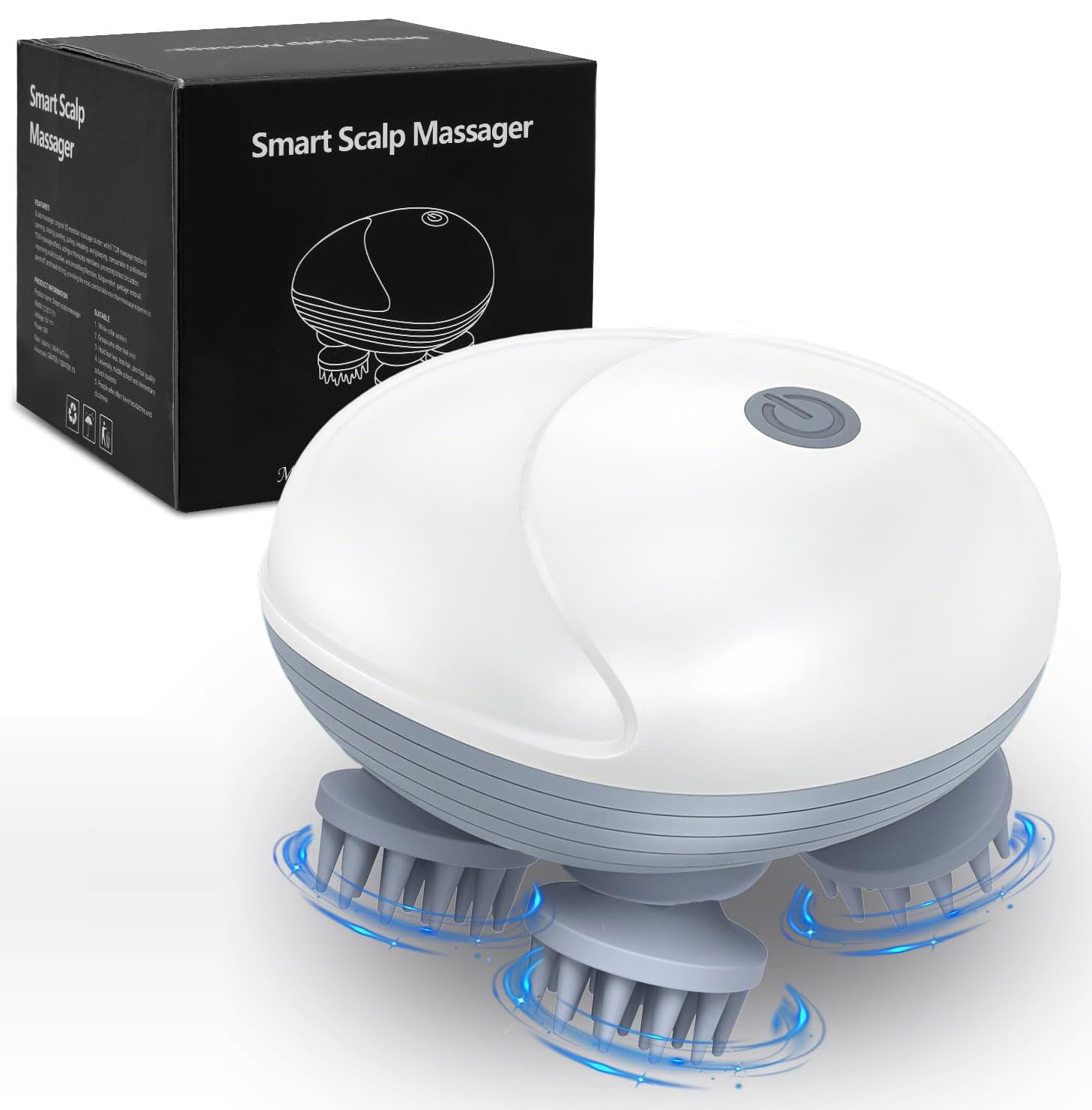 Electric Scalp Massager with Kneading Function