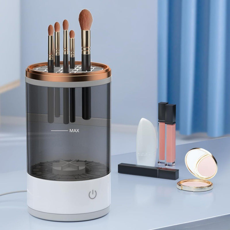 Makeup Brush Cleaner with Washing and Drying Functions