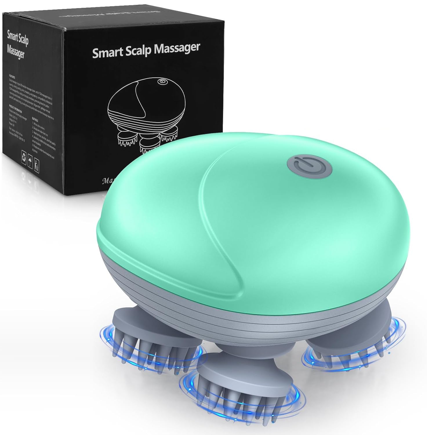 Electric Scalp Massager with Kneading Function