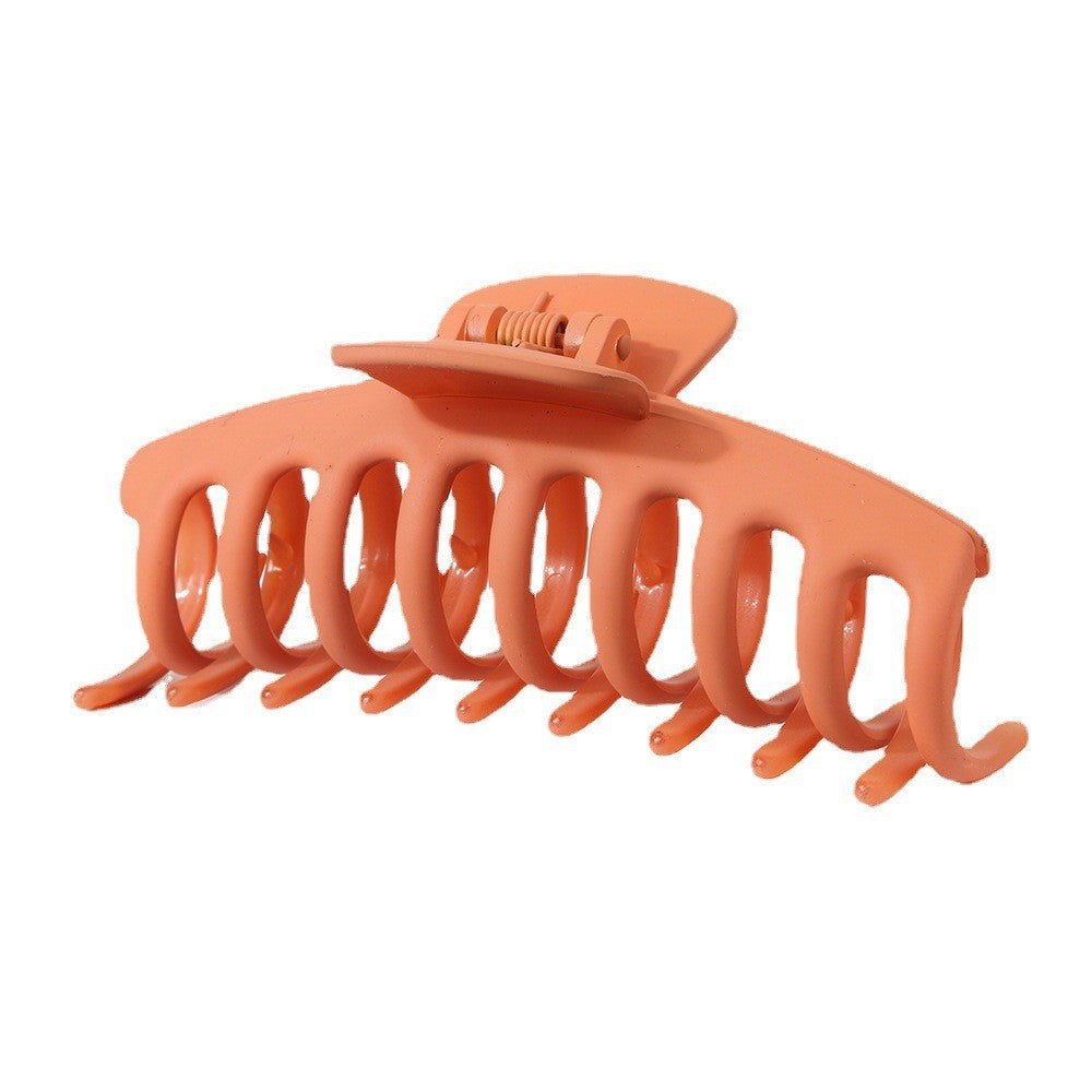 Rectangular Hair Grip Clips Frosted Finish