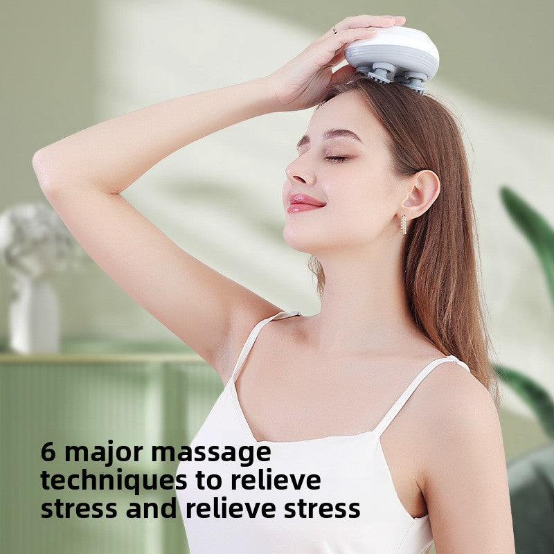 Electric Scalp Massager with Kneading Function