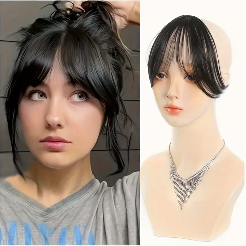Synthetic Hair Bangs Hairpiece for Women