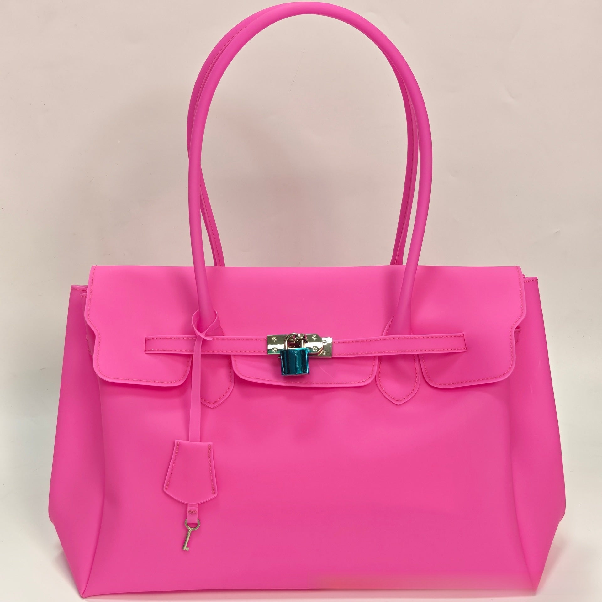 Jelly Tote Bag with Shoulder Strap