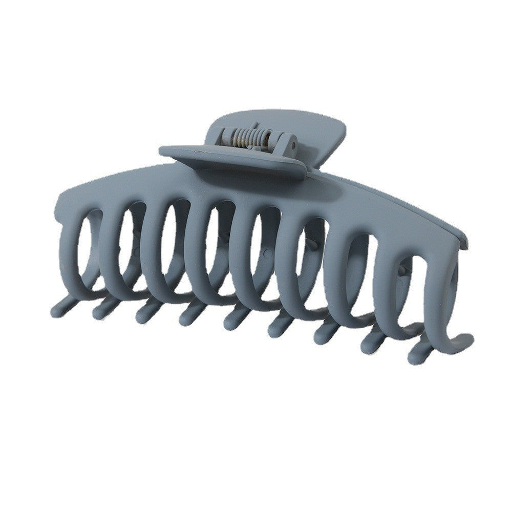Rectangular Hair Grip Clips Frosted Finish