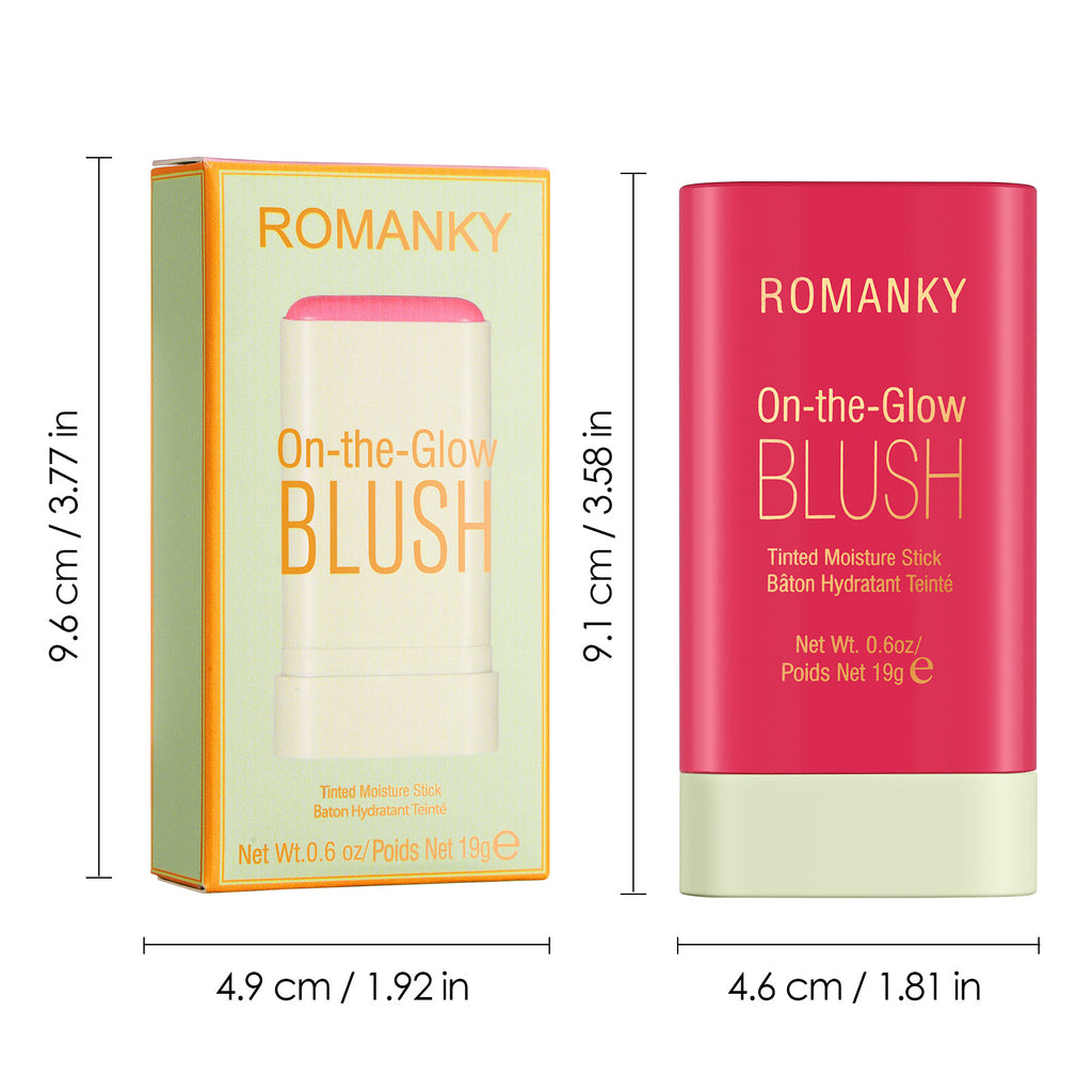 Matte Multifunctional Blush and Lip Balm Stick