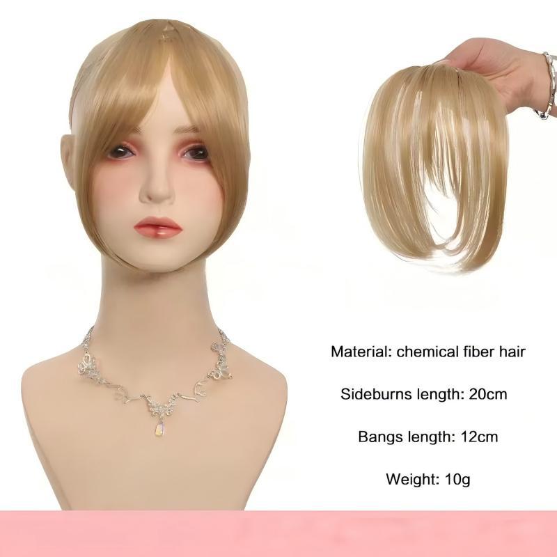Synthetic Hair Bangs Hairpiece for Women