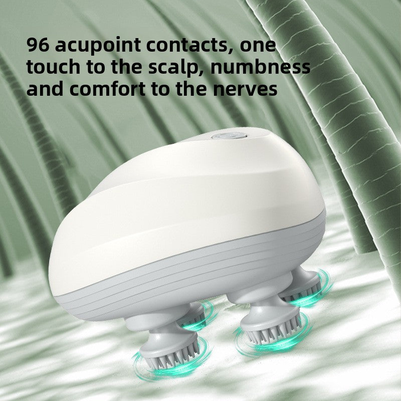 Electric Scalp Massager with Kneading Function