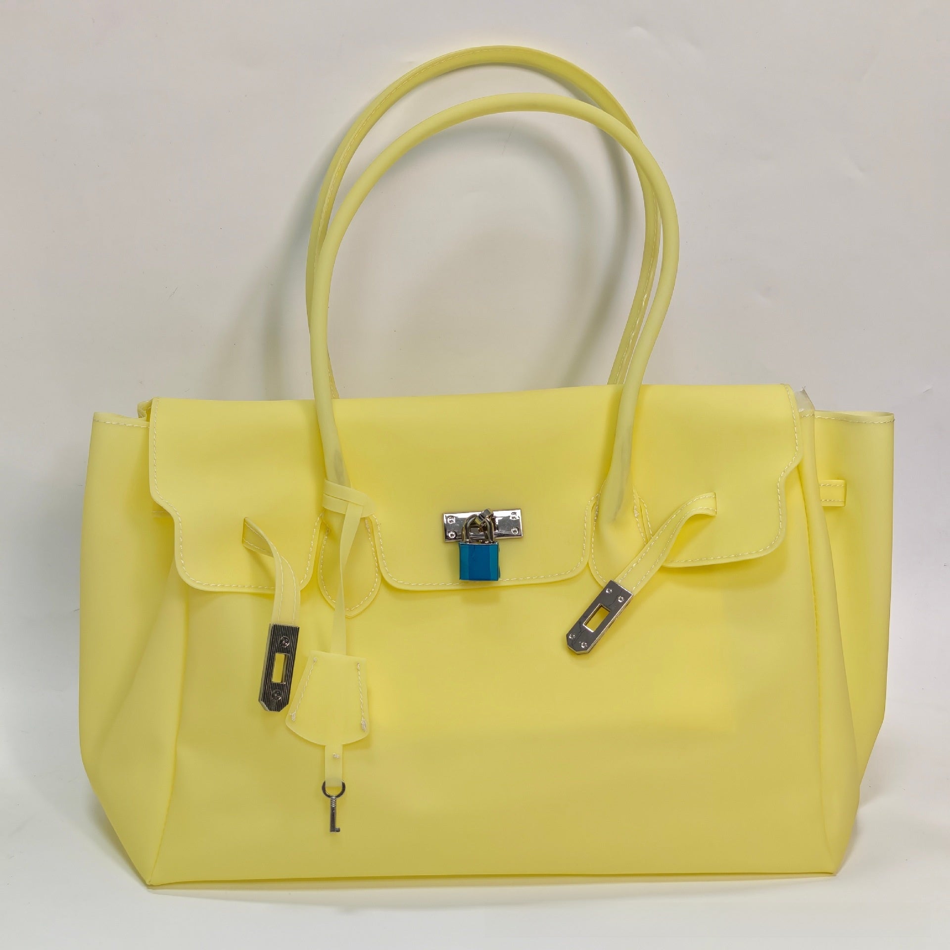 Jelly Tote Bag with Shoulder Strap