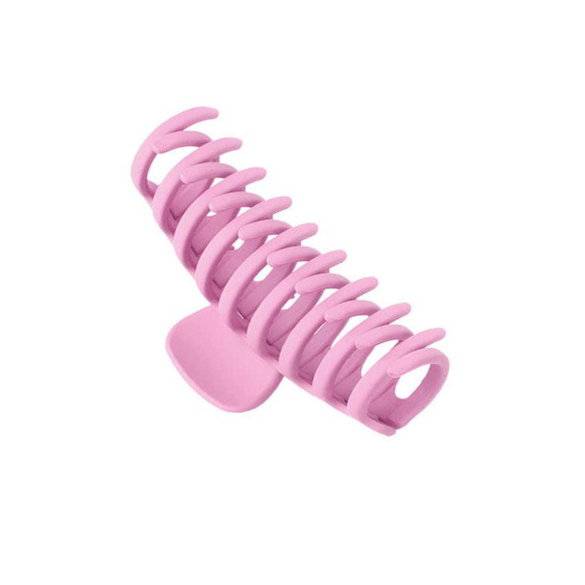 Rectangular Hair Grip Clips Frosted Finish