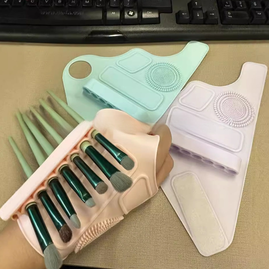 Silicone Makeup Artist Wristband Organizer
