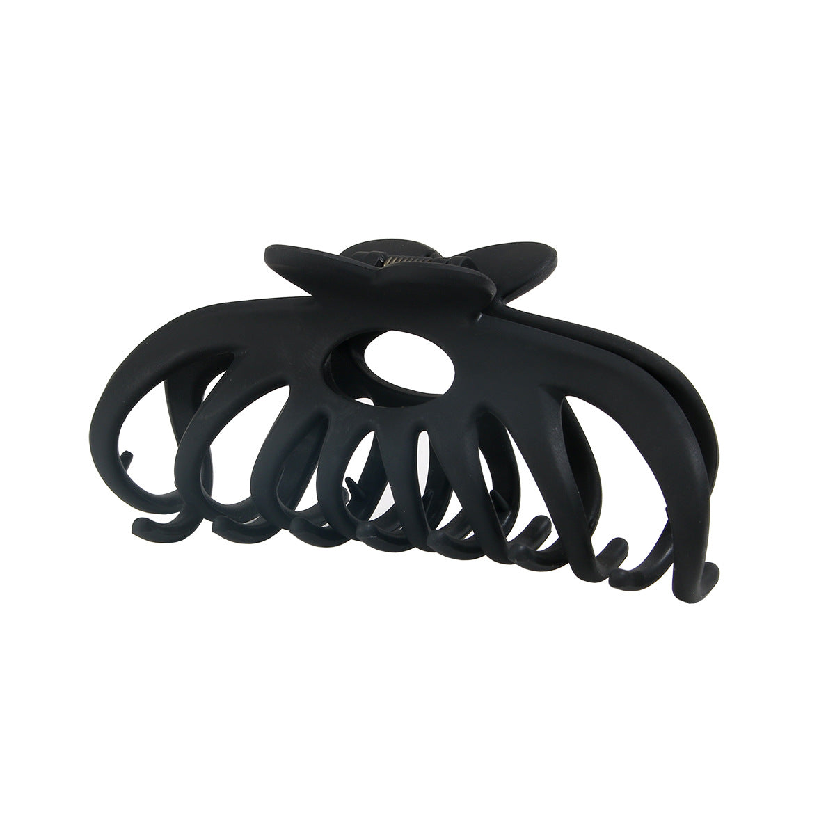 Rectangular Hair Grip Clips Frosted Finish