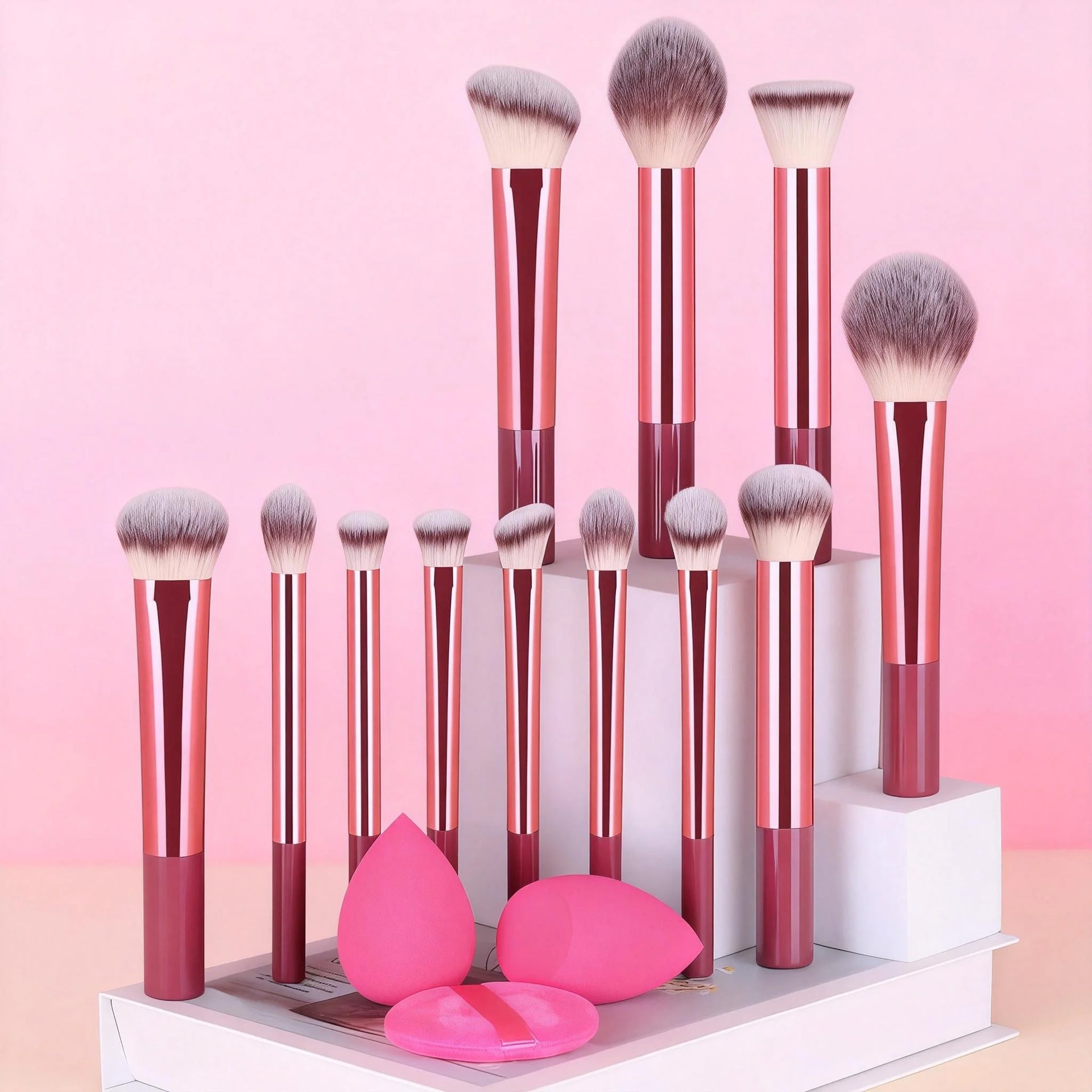 Multicolor Makeup Brush