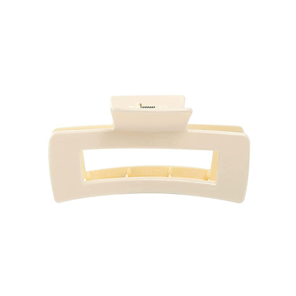 Rectangular Hair Grip Clips Frosted Finish