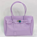 Jelly Tote Bag with Shoulder Strap
