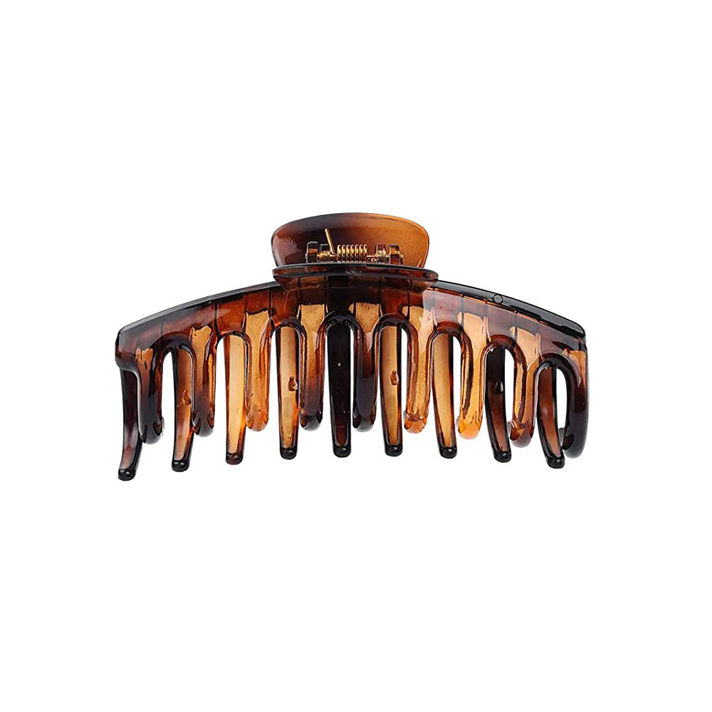 Rectangular Hair Grip Clips Frosted Finish