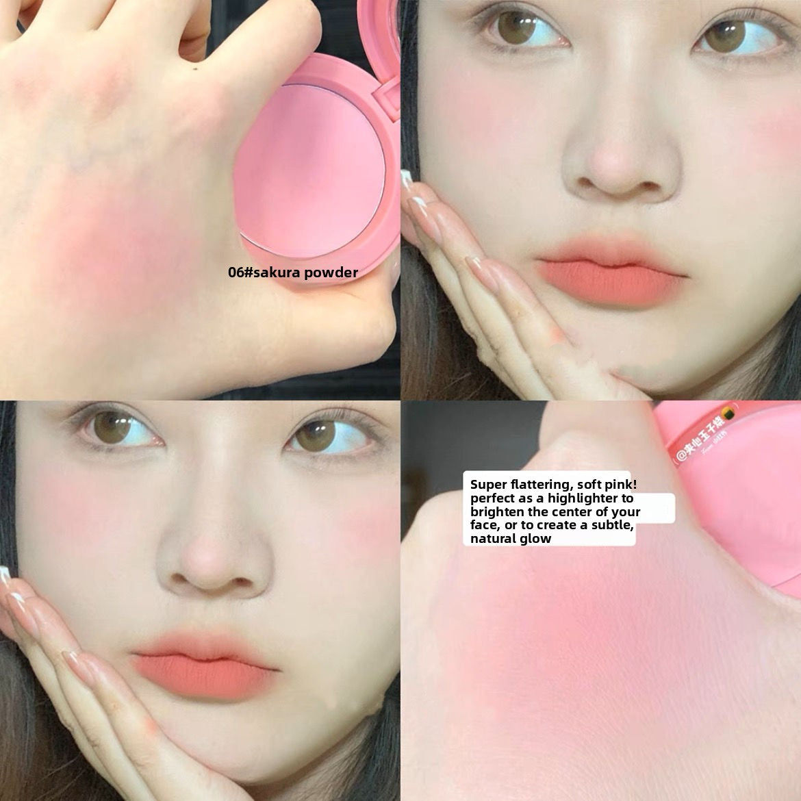 Cream Powder Blush Matte Finish