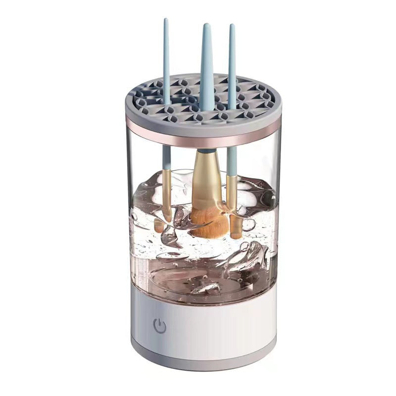 Makeup Brush Cleaner with Washing and Drying Functions