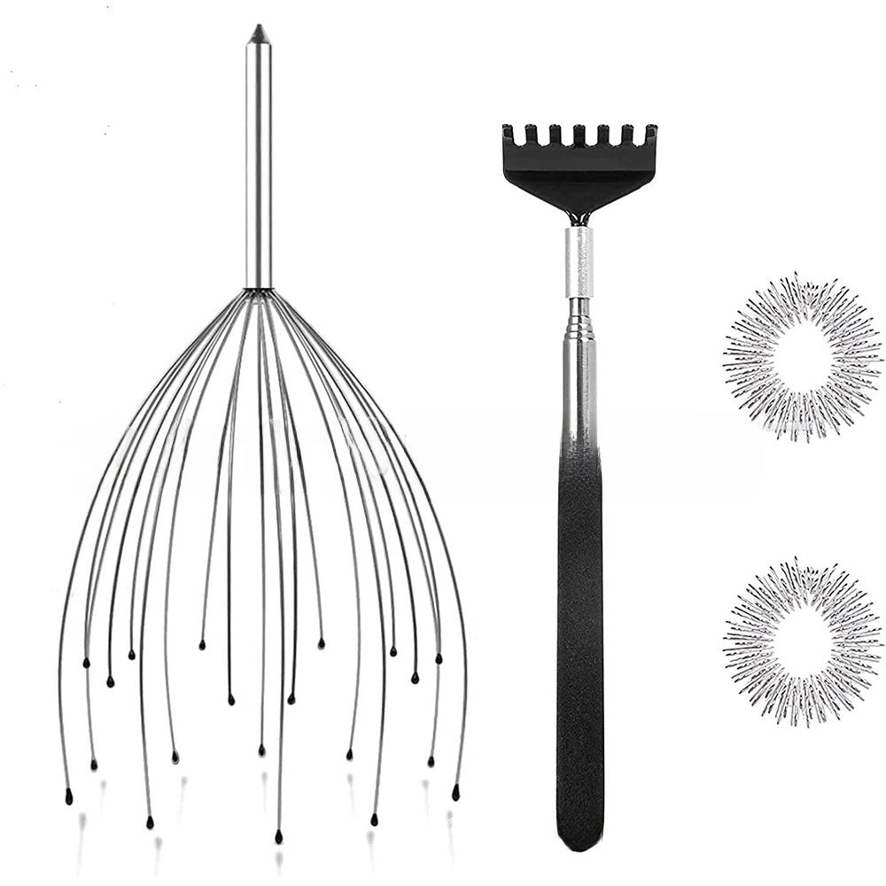 20 Claw Metal Octopus Scalp Massager