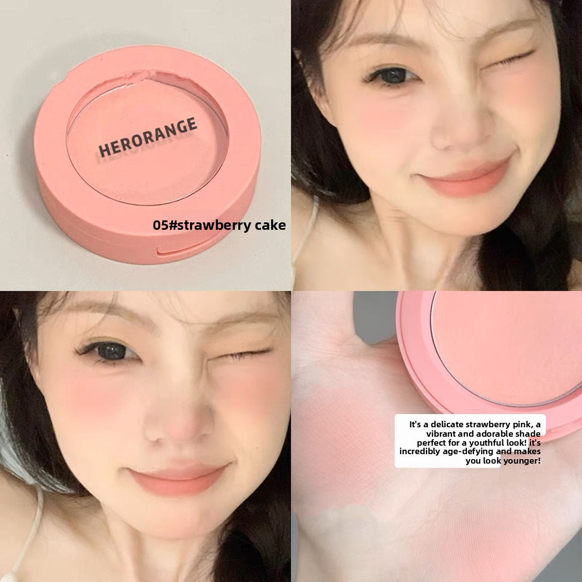 Cream Powder Blush Matte Finish