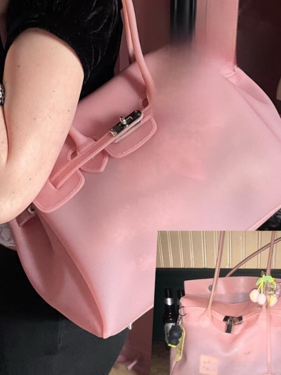 Jelly Tote Bag with Shoulder Strap