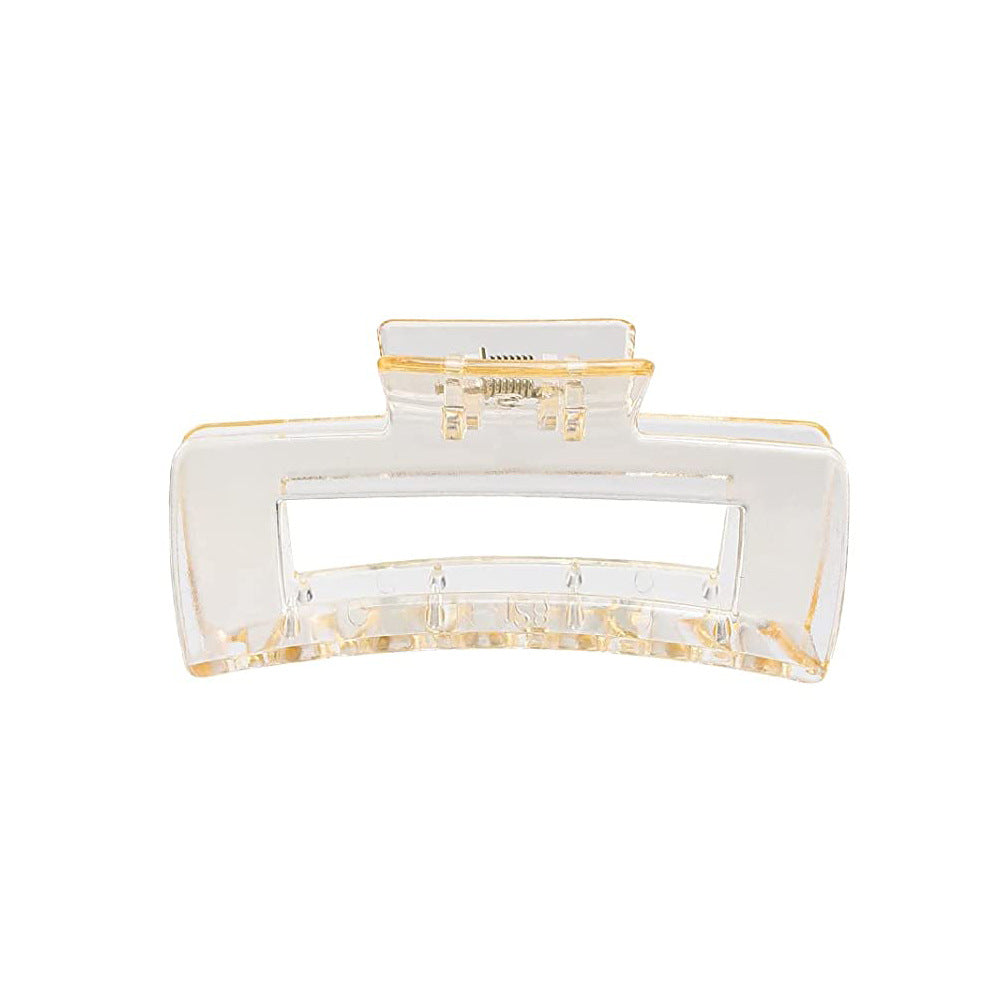 Rectangular Hair Grip Clips Frosted Finish