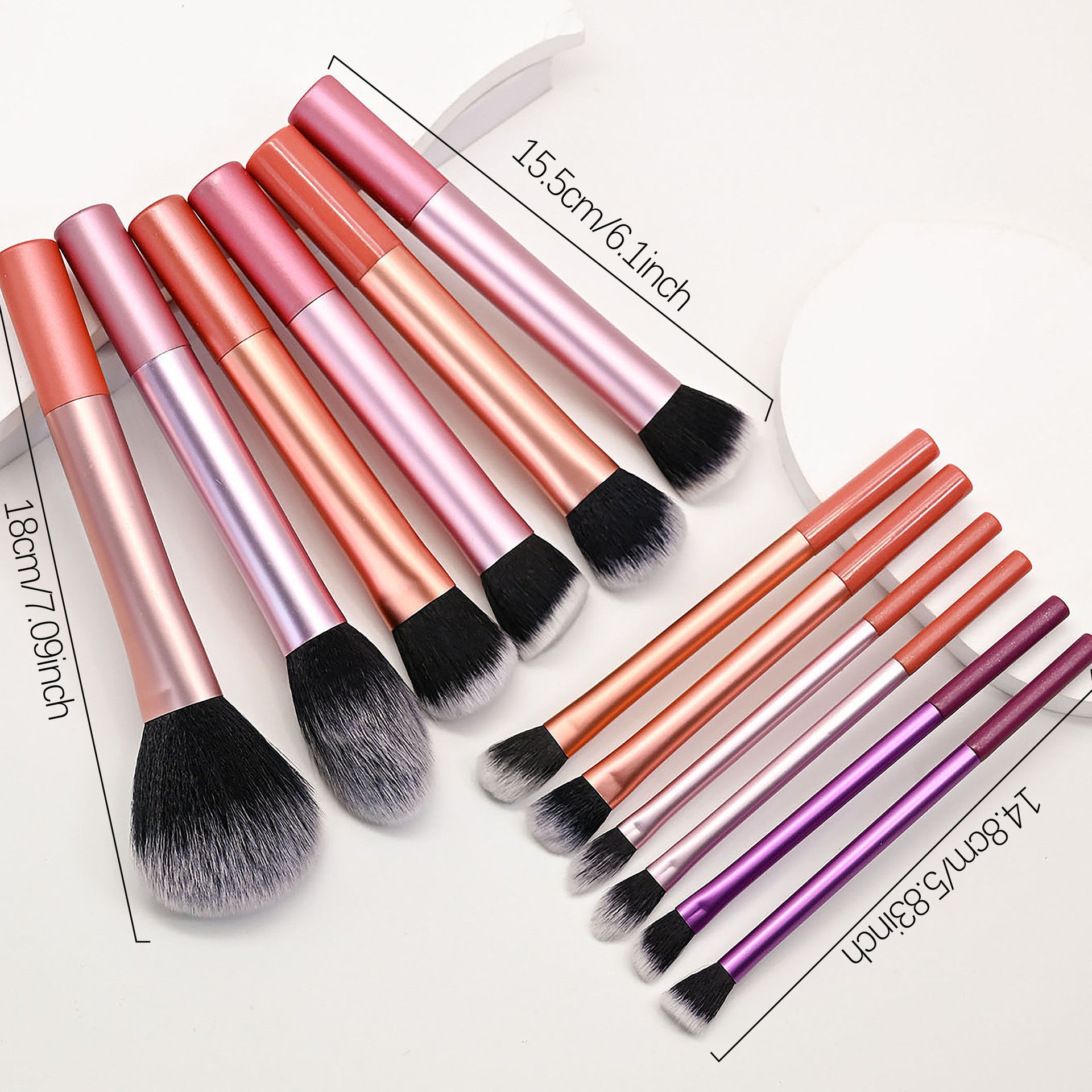 Multicolor Makeup Brush