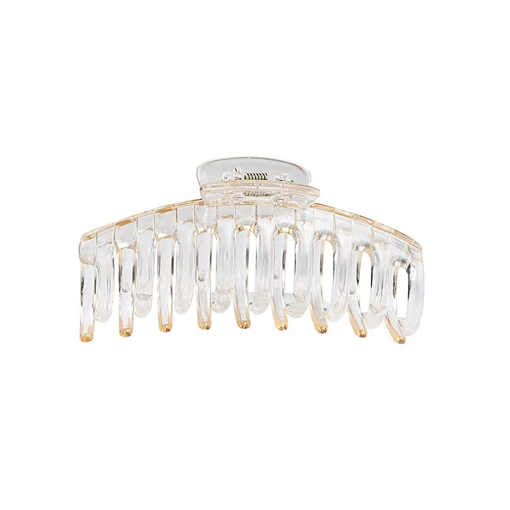 Rectangular Hair Grip Clips Frosted Finish