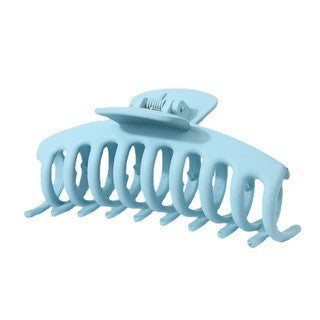 Rectangular Hair Grip Clips Frosted Finish